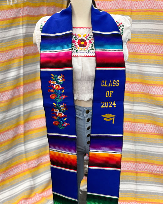 Flowers | 2024 Graduation Stole