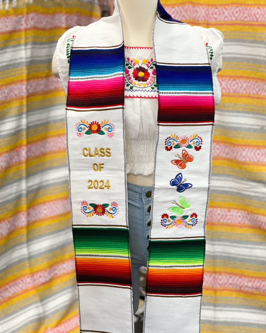 Butterflies | 2024 Graduation Stole