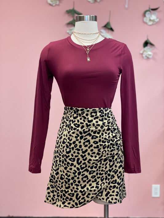 Cheetah | Mini Skirt