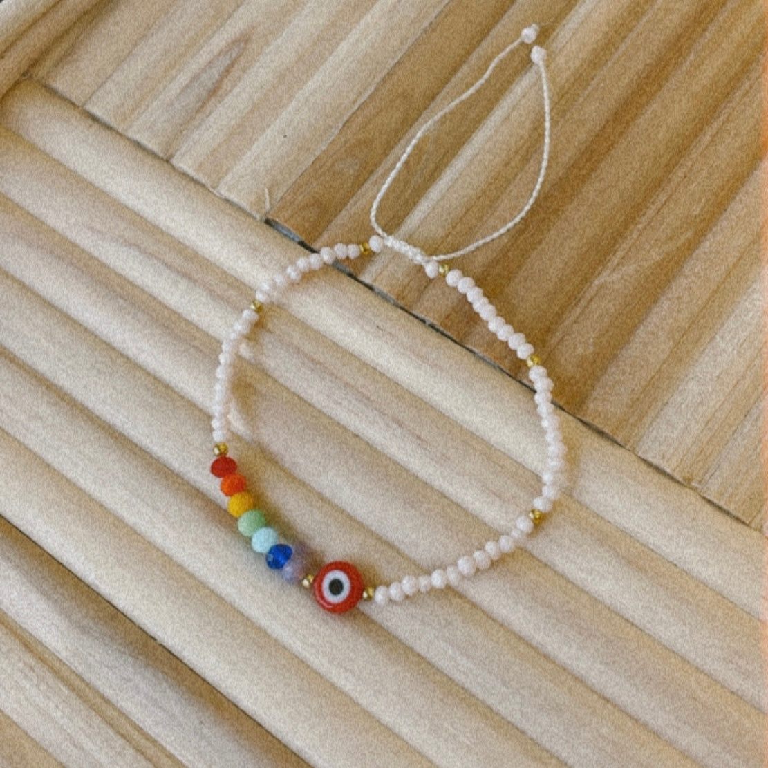 Nude | Evil Eye Bracelet