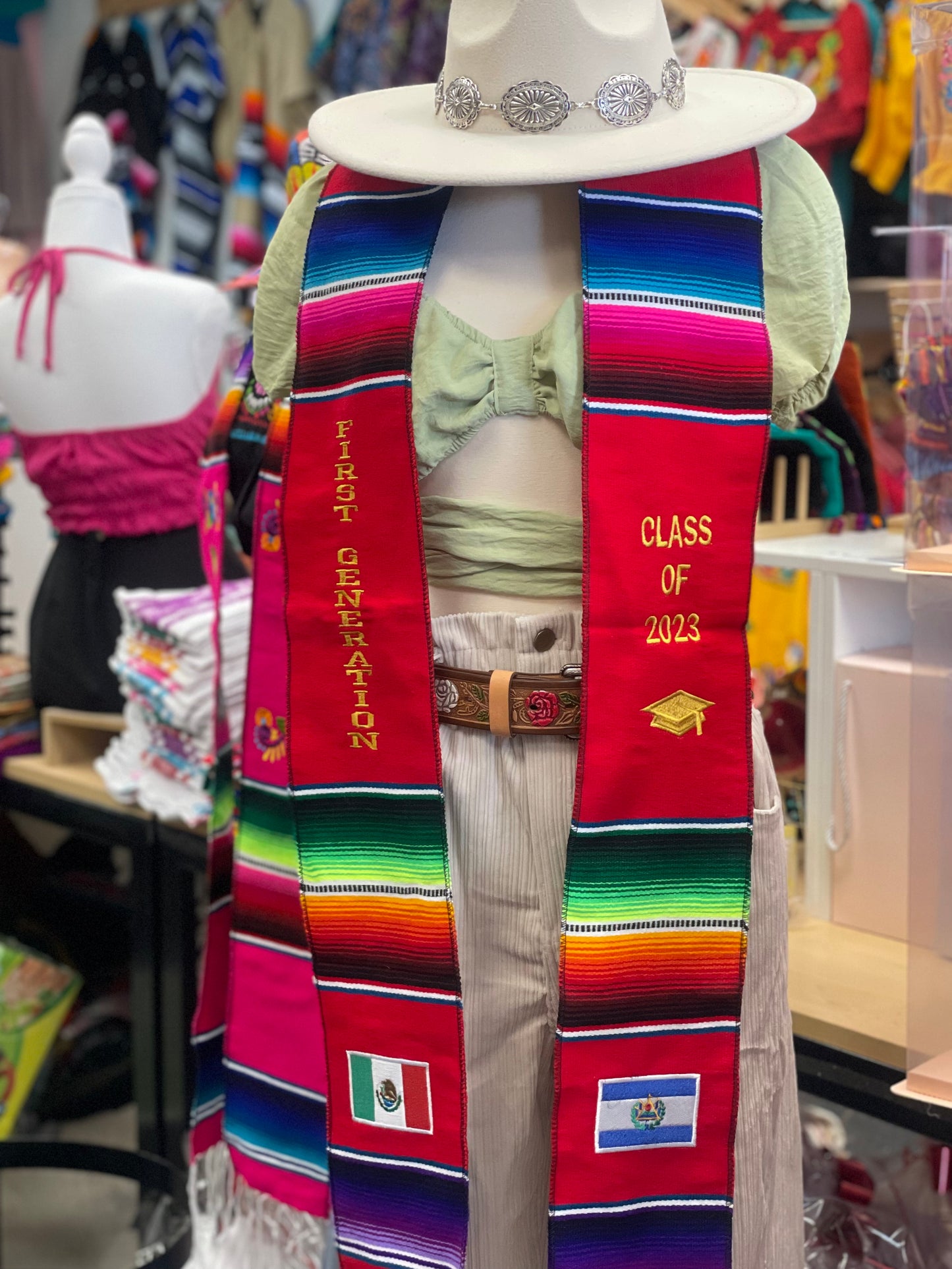 Mexico & Salvador | 2023 Graduation Stole