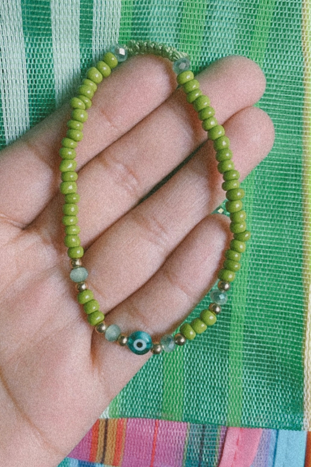 Lime | Evil Eye Bracelet