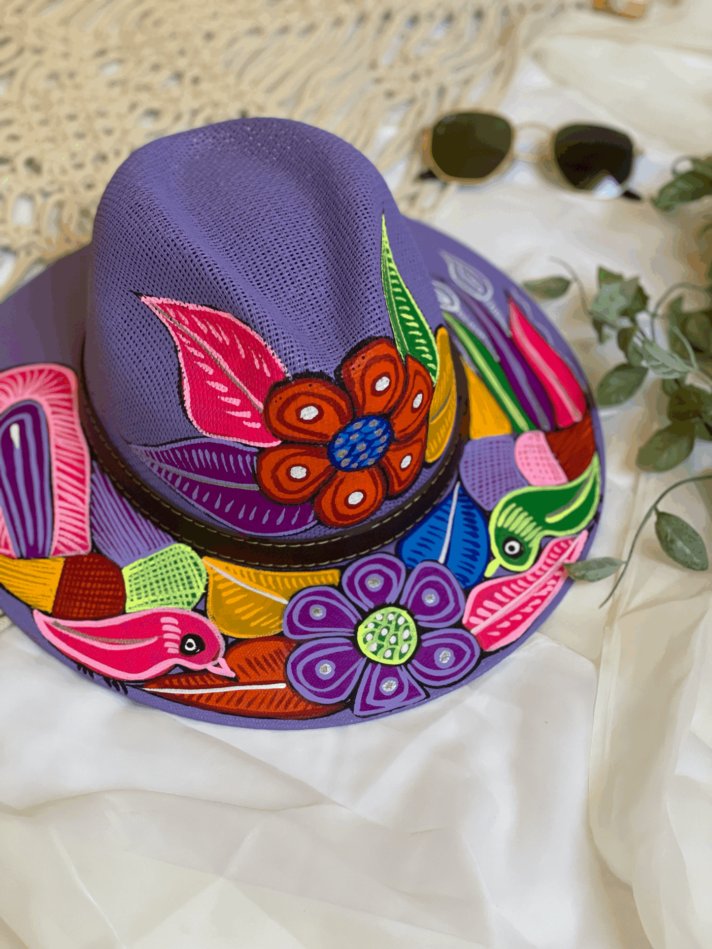 prisca | painted hat