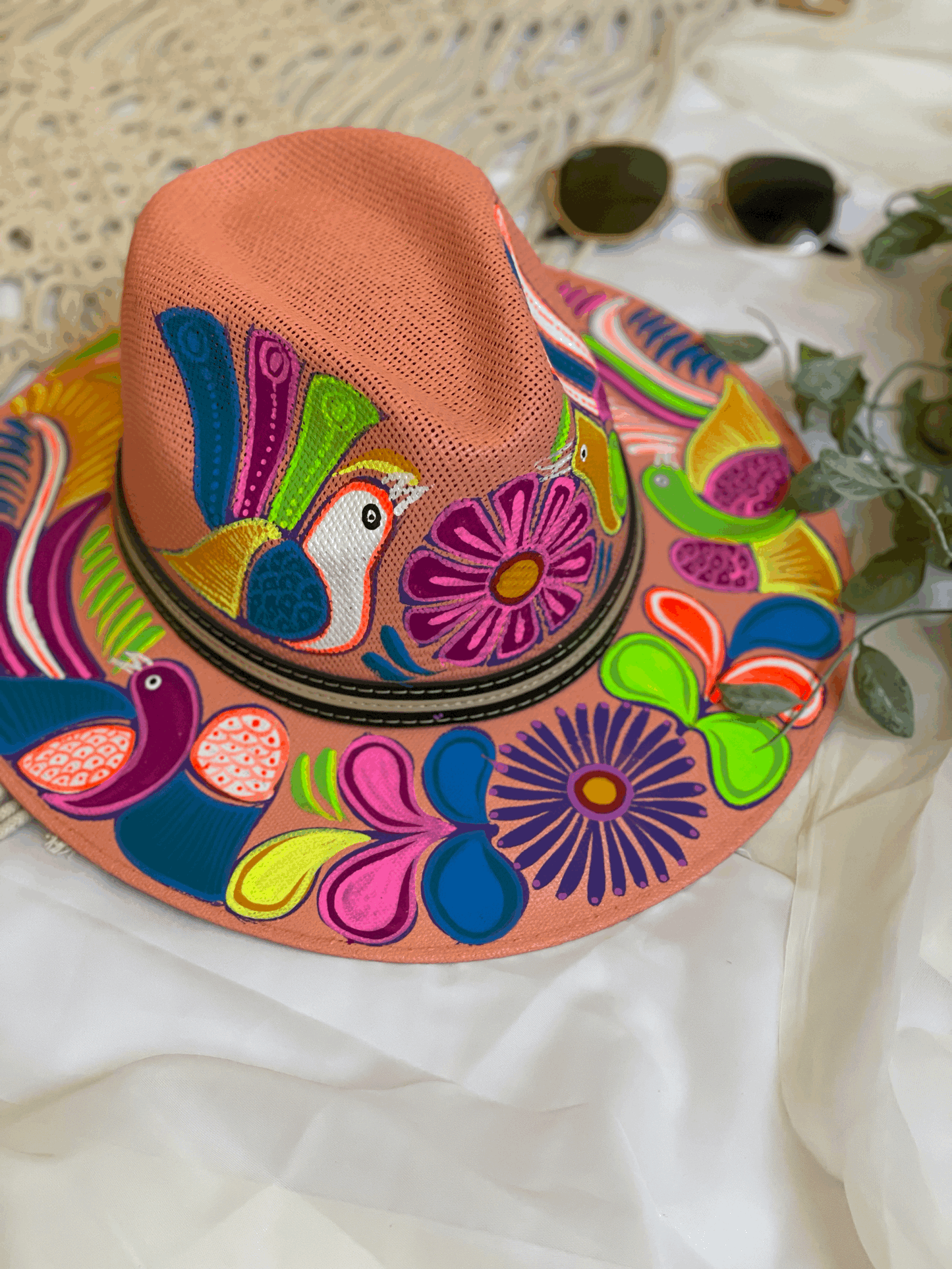 prisca | painted hat